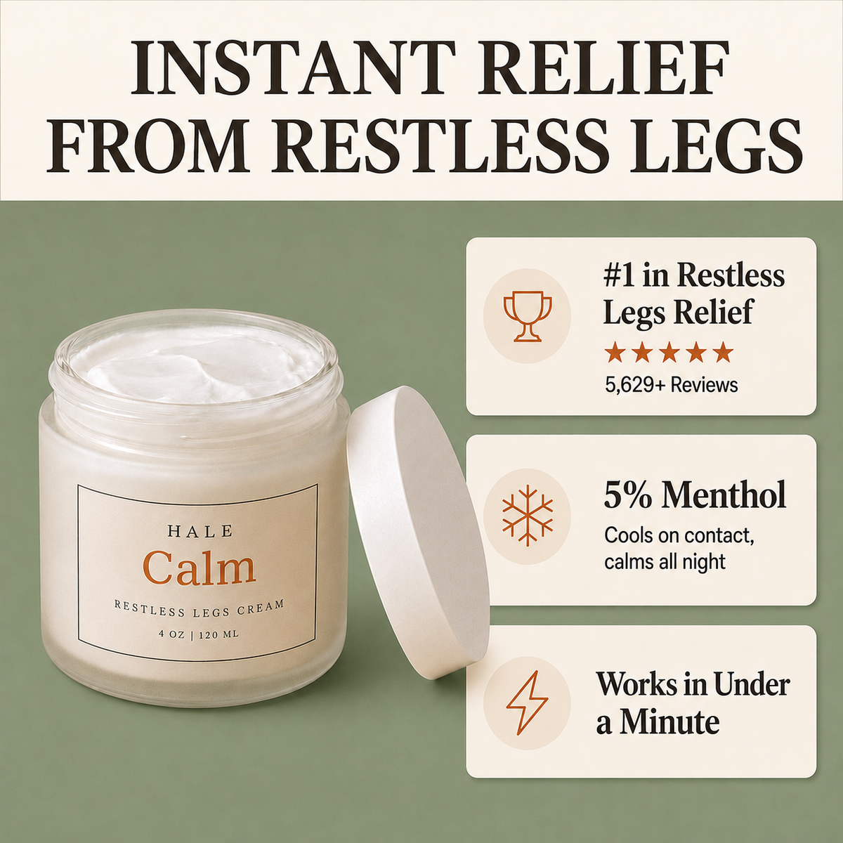 Hale Calm product information 1
