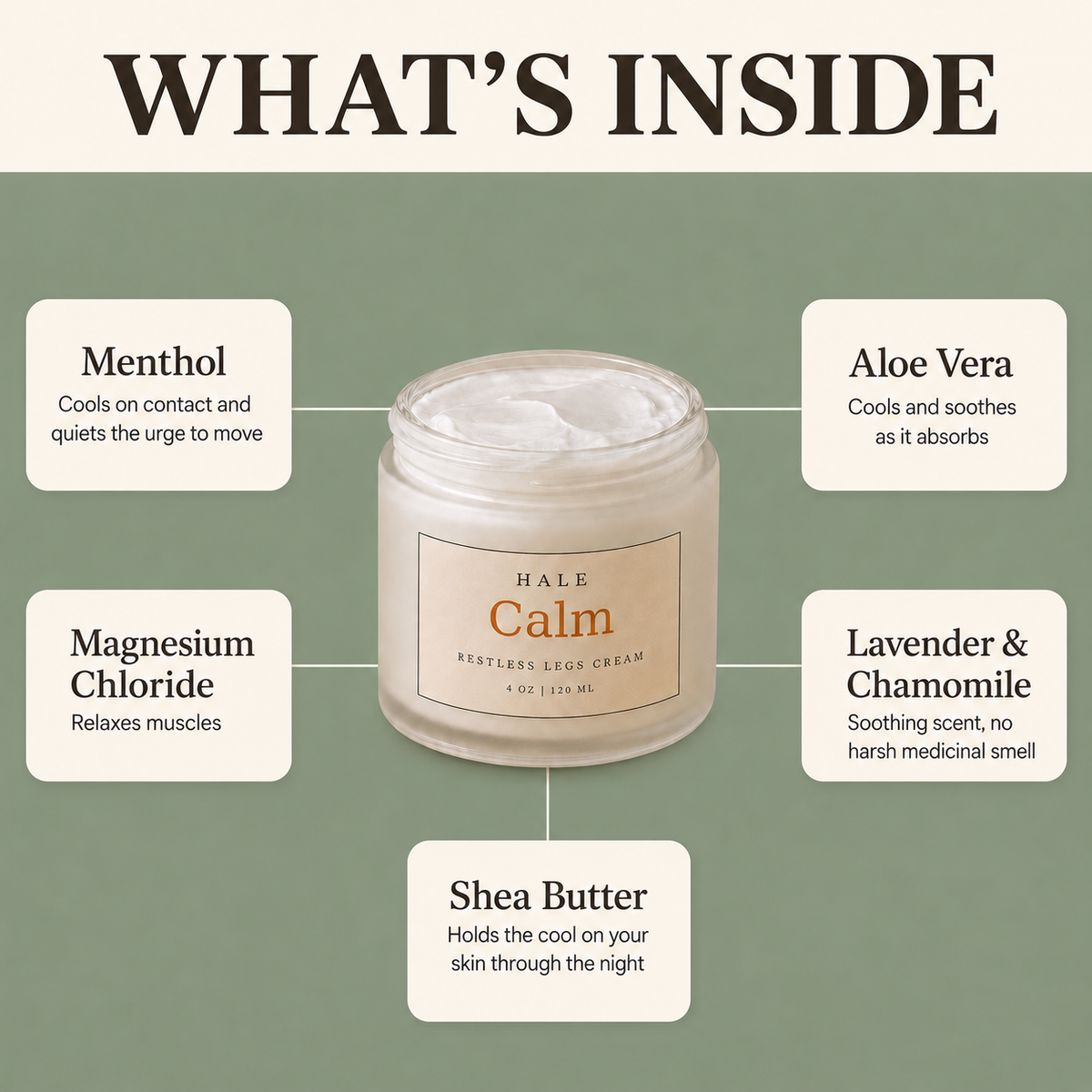 Hale Calm product information 4