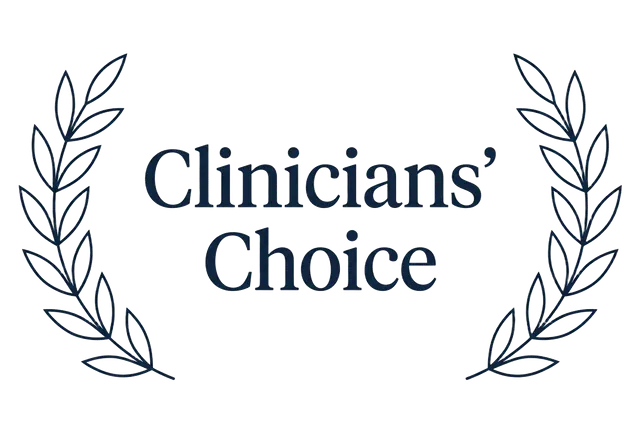 Clinicians’ Choice laurel logo